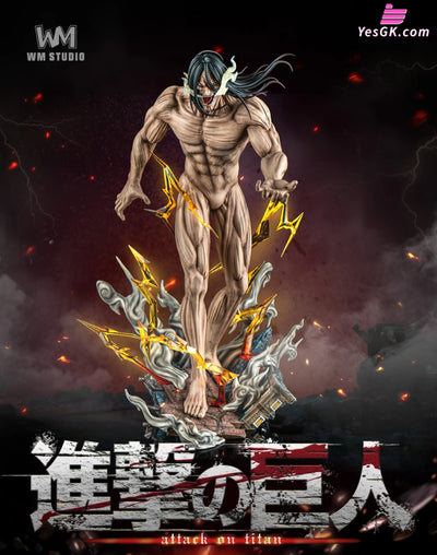 Attack On Titan Eren Jaeger Gk Statue - Wm Studio [Pre-Order] Deposit