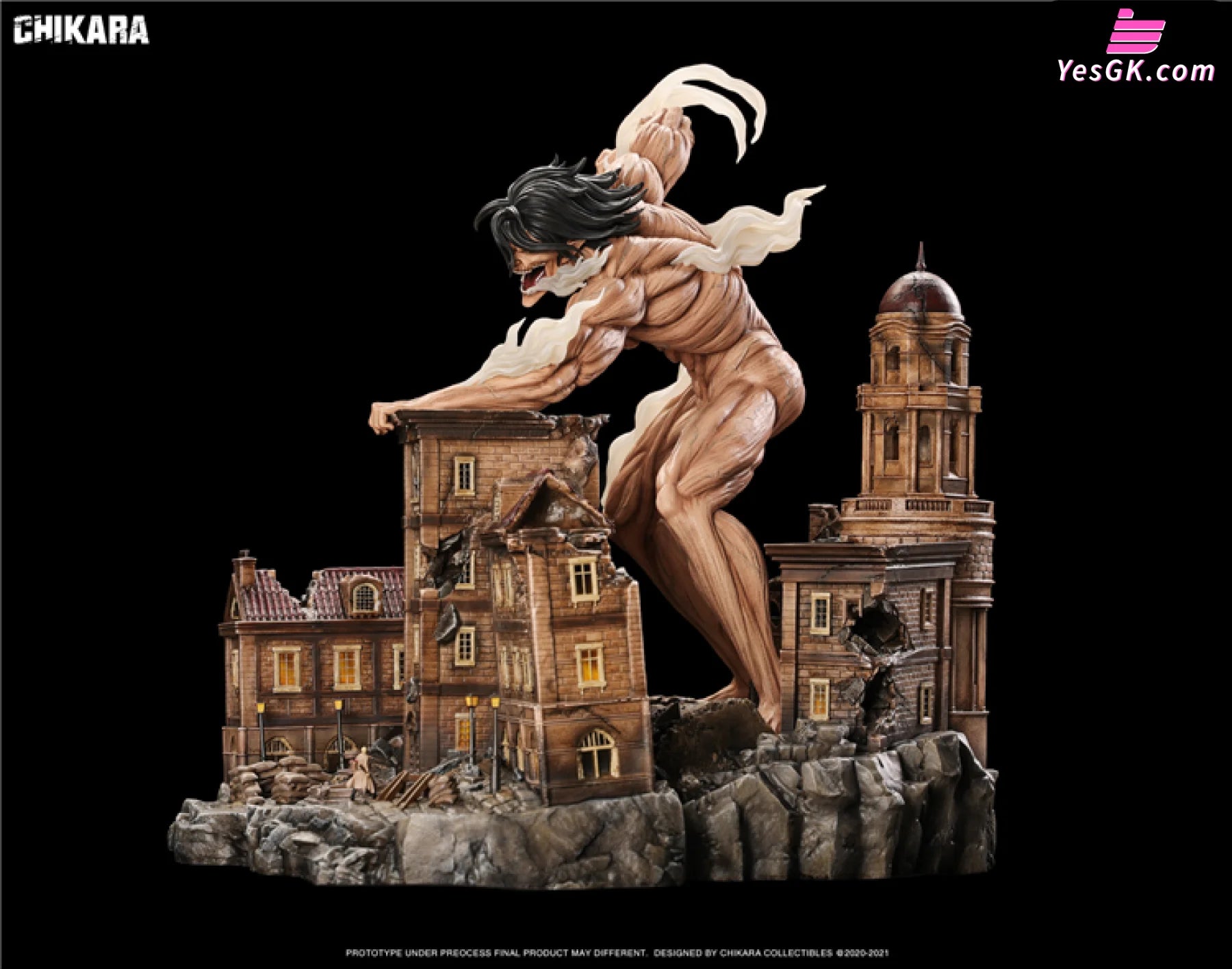 Attack On Titan - Eren Jaeger Resin Statue Chikara Collectibles [In Stock]