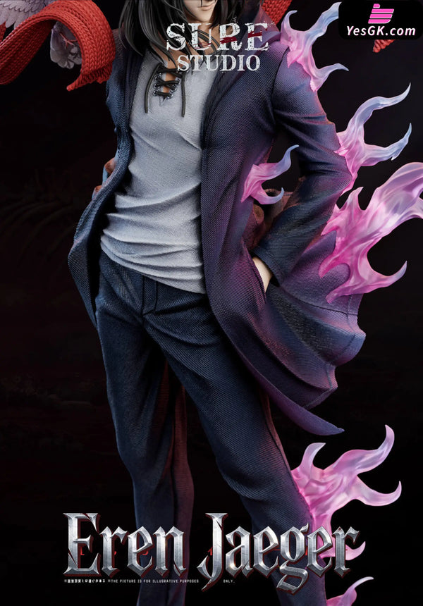 Attack on Titan Eren Jaeger Statue - Sure Studio