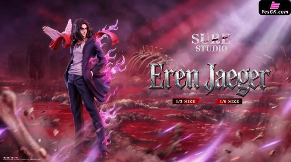 Attack on Titan Eren Jaeger Statue - Sure Studio