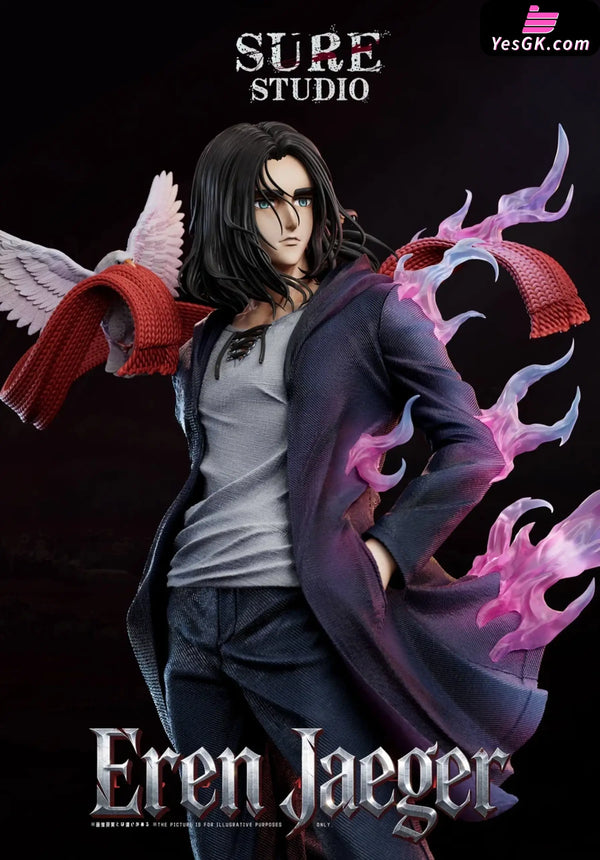 Attack on Titan Eren Jaeger Statue - Sure Studio