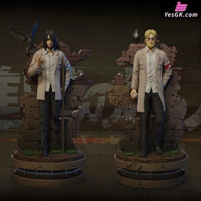 Attack on Titan Eren Jaeger & Zeke Jaeger Statue - Sure Studio & E.R.A Studio [In-Stock] Attack on Titan