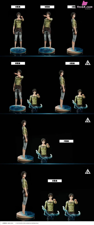 Attack on Titan Eren Jeager Statue - AZ Studio