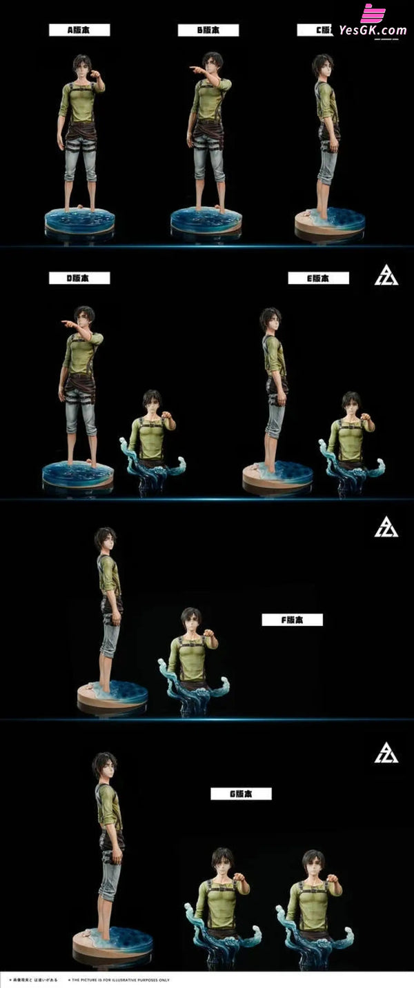 Attack on Titan Eren Jeager Statue - AZ Studio