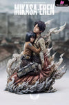 Attack On Titan Eren & Mikasa Embrace Statue - Saoirse Studio [Pre-Order] - Attack on Titan