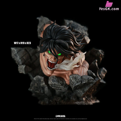 Attack On Titan Eren Yeager And Resin Statue - Chikara Studio [In-Stock]