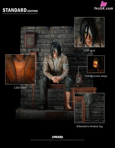 Attack On Titan Eren Yeager And Resin Statue - Chikara Studio [In-Stock] Full Payment / Standard