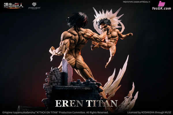 Attack On Titan Eren Yeager (Licensed) Statue - Zodiakos Studio [Pre-Order] Attack on Titan