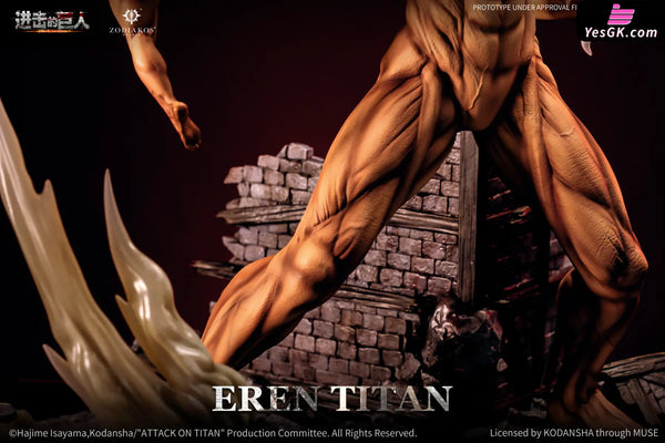 Attack On Titan Eren Yeager (Licensed) Statue - Zodiakos Studio [Pre-Order] Attack on Titan