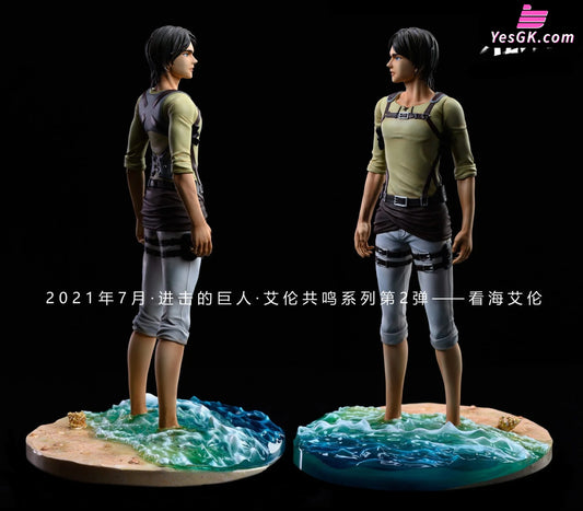 Attack On Titan Eren Yeager Viewing The Sea Resin Statue - Typical Scene Studio [Pre-Order Closed]