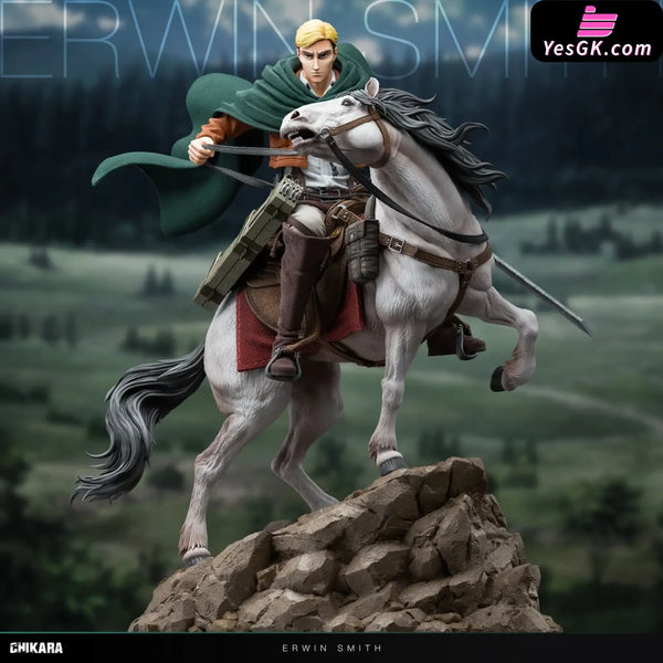Attack on Titan Erwin Smith Statue - CHIKARA Studio