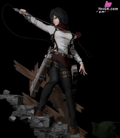 Attack On Titan Famous Scene #10 Mikasa Drawing The Sword Statue - Typical Studio [Pre - Order]