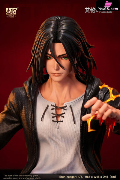 Attack On Titan Giant #1 Eren Yeager Throne Resin Statue - Zaohua Studio [Pre-Order]