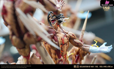 Attack on Titan GIANT BATTLE SERIES Declaration Of War Resin Statue - ZAO HUA Studio [In-Stock] Attack on Titan