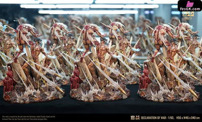 Attack on Titan GIANT BATTLE SERIES Declaration Of War Resin Statue - ZAO HUA Studio [In-Stock] Attack on Titan