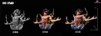 Attack On Titan - Giant Eren Yeager Half-Portrait Statue Evo Studio [In Stock]