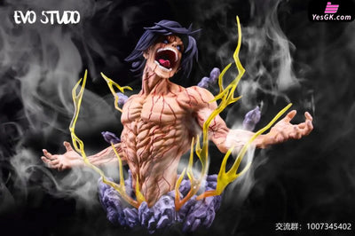 Attack on Titan - Giant Eren Yeager Half-Portrait Statue - EVO Studio [In-Stock] Full Payment / Solid Color Attack on