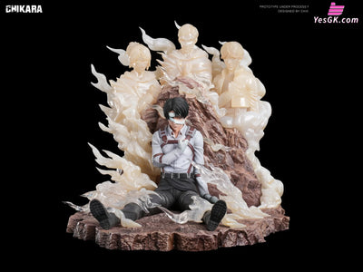 Attack On Titan Give Your Heart - Levi Ackerman Resin Statue Chikara Studio [Pre-Order]