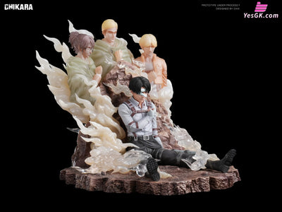 Attack On Titan Give Your Heart - Levi Ackerman Resin Statue Chikara Studio [Pre-Order]