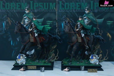 Attack on Titan Go Captain Levi GK Statue - Saoirse Studio [In-Stock] - Full Payment - Attack on Titan