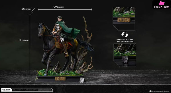 Attack on Titan Go Captain Levi GK Statue - Saoirse Studio [In-Stock] - Full Payment - Attack on Titan