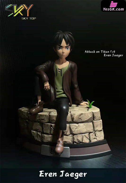 Attack On Titan Kid Series Eren Yeager Resin Statue - Sky Top Studio [Pre-Order Closed] On