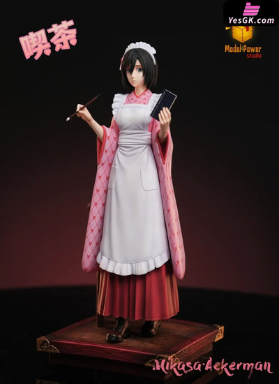 Attack on Titan Kissaten Mikasa Statue - Model Power Studio