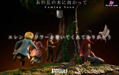 Attack On Titan - Leading To The Tree Hill Statue Lamzc Studio [Pre - Order]