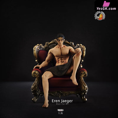 Attack On Titan Levi Ackerman And Eren Yeager Resin Statue - Banana Studio [In Stock]