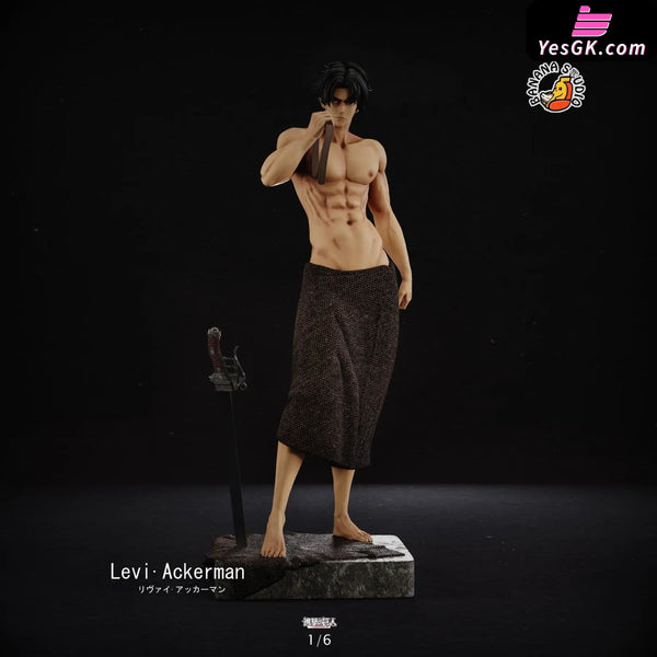 Attack On Titan Levi Ackerman And Eren Yeager Resin Statue - Banana Studio [In Stock]