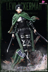 Attack on Titan Levi Ackerman Battle Statue - GO FIGURE Studio