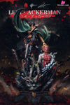 Attack On Titan Levi Ackerman Carrying Zeke Yeager Resin Statue - Lc Studio [In Stock] Attackontitan