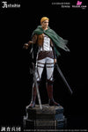 Attack On Titan Levi Ackerman Erwin Smith Statue - Jr Studio [Pre - Order]