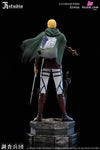 Attack On Titan Levi Ackerman Erwin Smith Statue - Jr Studio [Pre - Order]
