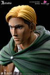 Attack On Titan Levi Ackerman Erwin Smith Statue - Jr Studio [Pre - Order]