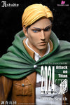 Attack On Titan Levi Ackerman Erwin Smith Statue - Jr Studio [Pre - Order]