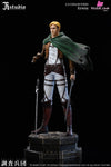 Attack On Titan Levi Ackerman Erwin Smith Statue - Jr Studio [Pre - Order]