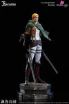 Attack On Titan Levi Ackerman Erwin Smith Statue - Jr Studio [Pre - Order]