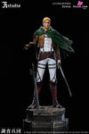 Attack On Titan Levi Ackerman Erwin Smith Statue - Jr Studio [Pre - Order]