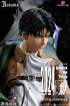 Attack On Titan Levi Ackerman Erwin Smith Statue - Jr Studio [Pre - Order]