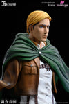 Attack On Titan Levi Ackerman Erwin Smith Statue - Jr Studio [Pre - Order]