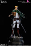 Attack On Titan Levi Ackerman Erwin Smith Statue - Jr Studio [Pre - Order] Deposit /