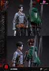 Attack On Titan Levi Ackerman Hange Zoe Statue - Lc Studio [Pre - Order]