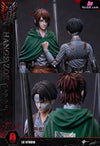 Attack On Titan Levi Ackerman Hange Zoe Statue - Lc Studio [Pre - Order]