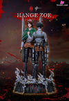 Attack On Titan Levi Ackerman Hange Zoe Statue - Lc Studio [Pre - Order]