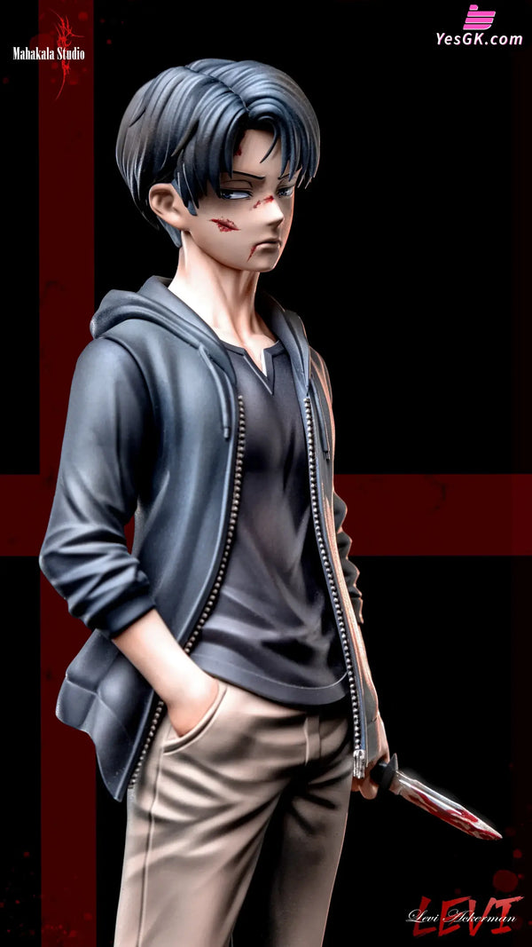 Attack on Titan Levi Ackerman in His Childhood Statue - Mahakala Studio - Attack on Titan