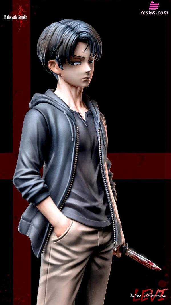 Attack on Titan Levi Ackerman in His Childhood Statue - Mahakala Studio - Attack on Titan