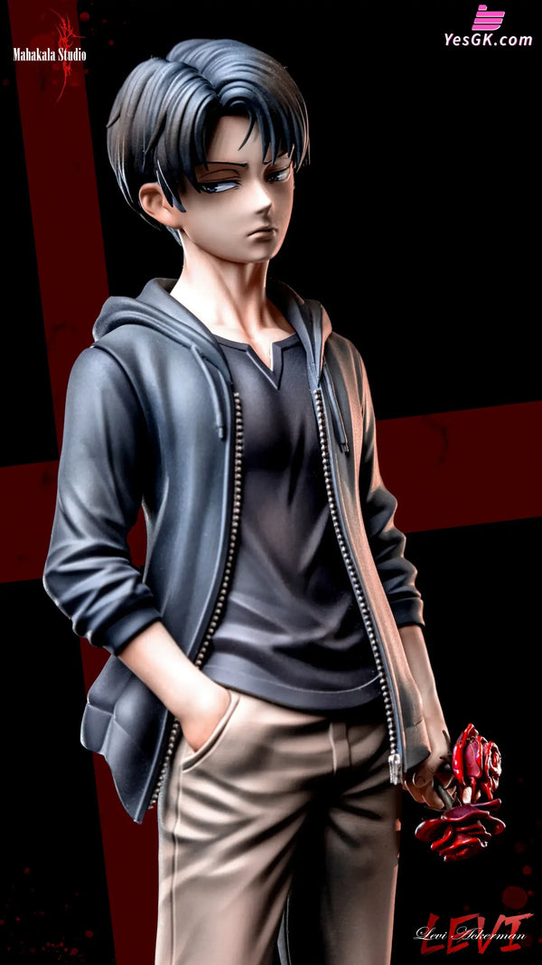 Attack on Titan Levi Ackerman in His Childhood Statue - Mahakala Studio - Attack on Titan
