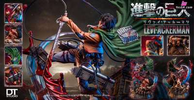 Attack on Titan Levi vs Zeke Resin Statue - DT Studio [In -Stock] Full Payment Attack on Titan