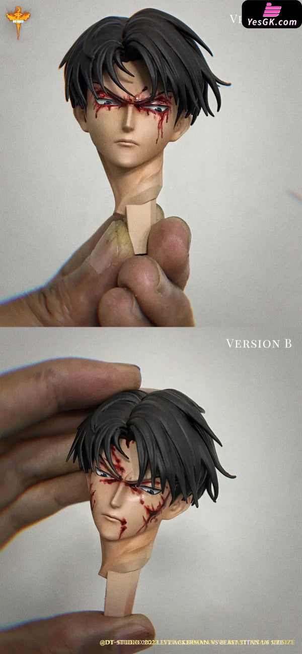 Attack on Titan Levi vs Zeke Resin Statue - DT Studio [In -Stock] Full Payment Attack on Titan
